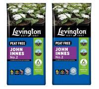 Levington John Innes No 2 Compost Peat Free Repotting Seedling 25L Pack Of 2