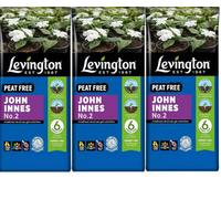 Levington John Innes No 2 Compost Peat Free Repotting Seedling 25L Pack Of 3