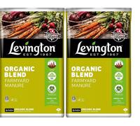 Levington Organic Blend Farm Manure 50L Pack Of 2