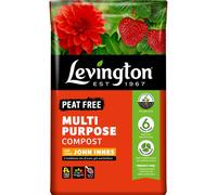 Levington PEAT FREE Multipurpose Compost, 40 Litres, Brown