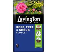 Levington PEAT FREE Rose, Tree & Shrub Compost, 50