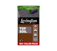 Levington Peat-Free Top Soil 30L - Organic, Fertile Loam for New Beds, Borders, Lawn Levelling & Compost