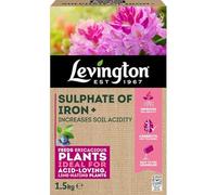 Levington Sulphate of Iron 1.5kg | Acid-Loving Plant Feed for Greener Leaves & Stronger Growth | Ideal for Azaleas, Rhododendrons, Camellias & Ericaceous Plants