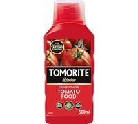 Levington Tomorite Concentrated Tomato Food 500ml | Enriched with Seaweed Extract for 50% More Tomatoes | Professional Liquid Plant Food for Peppers Potatoes & Aubergines | NPK 4-3-8 | 500ml Bottle