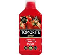 Levington Tomorite Liquid Tomato Food Concentrate 1L - 50% More Yield, Seaweed-Enriched, Product Code: Liquid Tomato Food