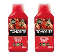 Levington Tomorite Tomato Food, Promotes Healthy Growth, Nutrient Rich Feed, Strong Roots, Enhanced Yield, Quick Absorption, Ideal for Home Gardeners, Beginners & Experts, Pack of 2