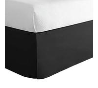 levinsohn LUX Pleated Styling, polyester microfiber, Black, California King