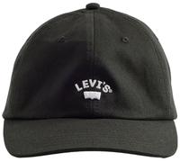 Levi's 000AG-0014 Red Tab Mainline 100CO WVN Cap Women's One Size, Caviar, One Size