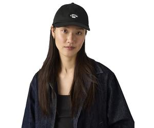 Levi's 000AG-0014 Red Tab Mainline 100CO WVN Cap Women's One Size, Caviar, One Size