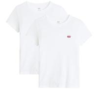 Levi's 2 Pack Essential Ss Tee 2 Pack Tee White, 2 Pack Tee White+&, L