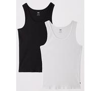 Levi's 2 Pack Rib Tank Vest, Multi, Size Xl, Men Print