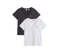 Levi's 2pack Vneck Tee 2 Pack V Neck White size S | T-shirts Outlet | Women | White S