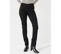 Levi's 312 Shaping Slim Jeans - Soft Black, Black, Size 26, Inside Leg 30, Women Black