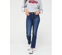 Levi's 314 Shaping Straight, Blue, Size 30, Inside Leg 30, Women Blue