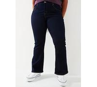 Levi's 315™ Plus Shaping Bootcut Jeans - Darkest Sky, Blue, Size Us 18 = Uk 20, Inside Leg Regular, Women Blue