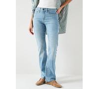 Levi's 315 Shaping Bootcut Jeans with Medium Stretch Denim, Blue, Size 28, Inside Leg 30, Women Blue