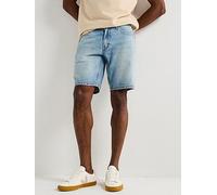 Levi's 445 Stretch Denim Shorts- Atlas Skies- Light Blue, Light Blue, Size 34, Men Light Blue