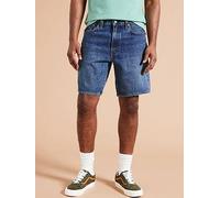 Levi's 468 Stay Loose Fit Denim Shorts - Dark Wash, Dark Wash, Size 32, Men Dark Wash