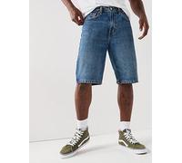 Levi's 469 Loose Fit Denim Shorts - Indigo Heartbreak - Blue, Blue, Size 34, Men Blue