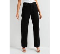 Levi's 501® 90s Jeans - Rinsed Blacktop, Black, Size 32, Inside Leg 30, Women Black