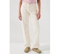 Levi's 501 '90s Jeans, White, Size 28, Inside Leg 30, Women White