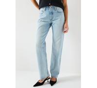 Levi's 501 90s Straight Fit Jeans, Blue, Size 26, Inside Leg 32, Women Blue
