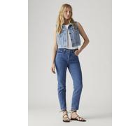 Levi's for woman. 36200-0225 Jeans 501 navy blue (24/28), Casual, Cotton, Denim, Elastane, Sustainable