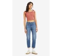 Levi's Women's 501 Crop Jeans, Erin Can't Wait Stretch, 26W / 30L