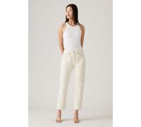 Levi's Women's 501 Crop Jeans, Ecru Booper No Damage, 29W / 26L