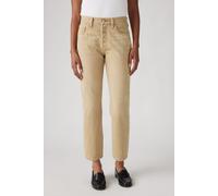 Levi's Women's 501 Crop Jeans Scraped Travertine STF Beige 26 26