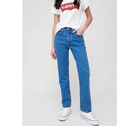 Levis 501 Cropped Jeans - Blue blue 32 L28