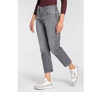 Levis 501 Cropped Jeans 31 L30 Grey