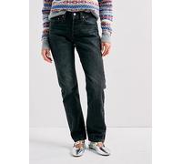 Levi's Women's Jeans 501 Curve High Rise, Straight Fit, Black (Memories of You), W30/L32