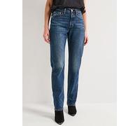 Levi's 501 Curve Jeans, Navy, Size 30, Inside Leg 30, Women Navy