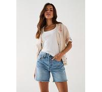 Levi's Women's 501 Mid Thigh Lightweight Shorts, Fun Flare Lightweigh, 29W