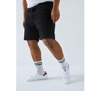 Levi's Men's 501 Original Big & Tall MID Length, Black Accord Short, 46