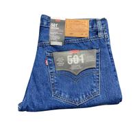 Levi's® 501 Original Regular Fit Denim Mens Jeans Onewash Vitage Fade Mid Blue