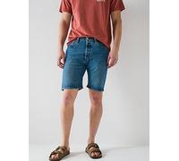 Levi's 501 Original Regular Fit Denim Shorts - Mid Wash, Mid Wash, Size 38, Men Mid Wash