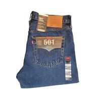 Levis 501 Original Regular Fit Mens Jeans Denim Trousers Stonewash Blue.