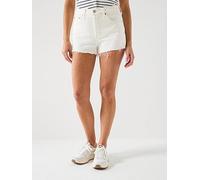 Levi's 501 Original Short, White, Size 32, Women White