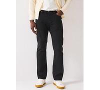 Levi's 501 Original Straight Fit Jeans, Black 80701, Size 36, Inside Leg S=30 Inch, Men Black