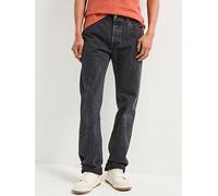 Levi's 501 Original Straight Fit Jeans, Black, Size 30, Inside Leg Regular, Men Black