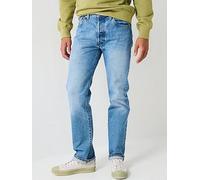 Levi's 501® Original Straight Fit Jeans - Chemicals - Blue, Blue, Size 36, Inside Leg Regular, Men Blue