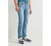 Levi's 501 Original Straight Fit Jeans - I Call You Name Blue, Light Blue, Size 36, Inside Leg Long, Men Light Blue