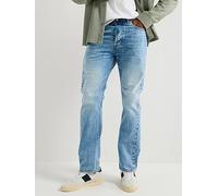 Levi's 501 Original Straight Fit Jeans - Low On Sleep Lightweight - Blue, Blue, Size 36, Inside Leg Regular, Men Blue