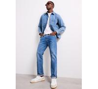 Levi's 501 Original Straight Fit Jeans, Mid Wash, Size 30, Inside Leg Regular, Men Mid Wash