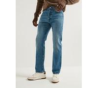 Levi's 501 Original Straight Fit Solucell Jeans, Blue, Size 36, Inside Leg Regular, Men Blue