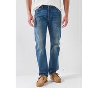 Levi's 501 Relaxed Fit Jeans, Dark Blue, Size 32, Inside Leg Regular, Men Dark Blue