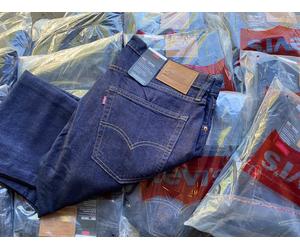 LEVI'S 502 TAPER STRETCH AUTHENTIC ROCK COD DARK BLUE JEANS VARIOUS SIZES NEW