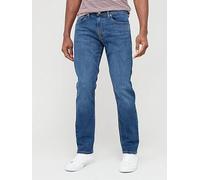 Levi's 502™ Tapered Fit Jeans, Mid Blue, Size 30, Inside Leg R=32 Inch, Men Mid Blue